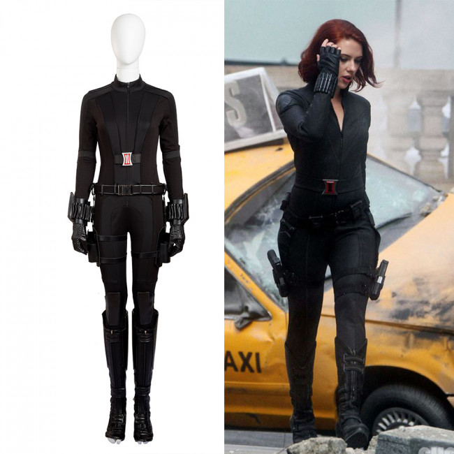 black widow marvel cosplay costume