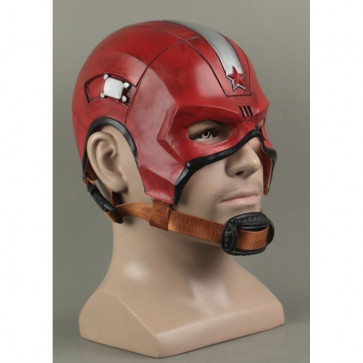 Red Guardian Mask Costume