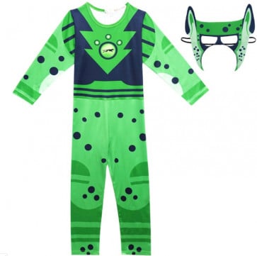 One Color Wild Kratts InCharacter Costumes Cheetah-Green Costume 6