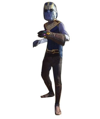 Kids Thanos Infinity War Complete Cosplay Costume Lycra