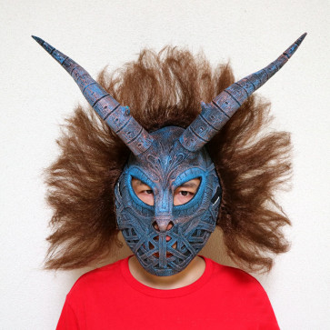 Erik Killmonger Tribal Mask Costume 