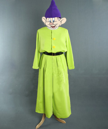 Dopey Snow White and The Seven Dwarfs Cosplay Costume