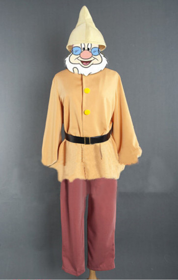 Happy Snow White and The Seven Dwarfs Cosplay Costume