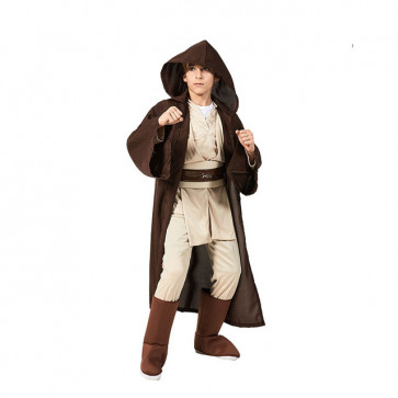 Star Wars Classic Boys Deluxe Hooded Jedi Robe Costume