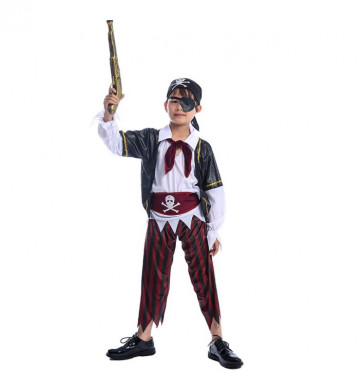 Boys Pirate Deluxe Costume