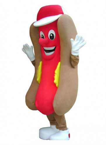 Giant Hotdog Mascot Costume