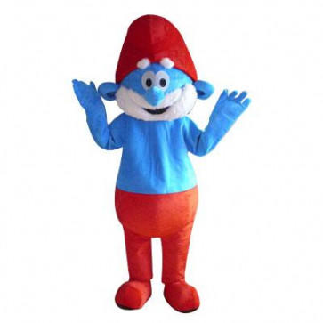 Giant Papa Smurf Mascot Costume