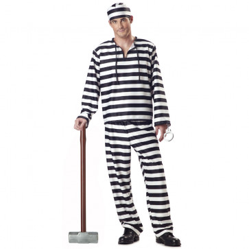 Men's Prisoner Costume