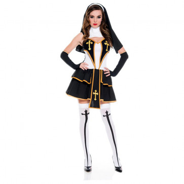 Sexy Priest Women's Costume