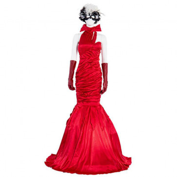 Cruella De Vil Red Dress Costume