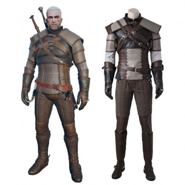 Witcher Wild Hunt Geralt Cosplay Costume