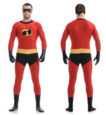 Mr. Incredible Incredibles Men Cosplay Costume