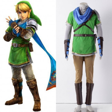 Link Legend of Zelda Hyrule Warriors Complete Cosplay Costume
