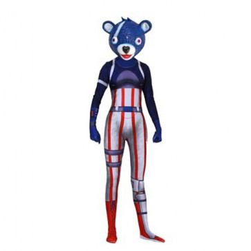 Fortnite American Bear Complete Cosplay Costume