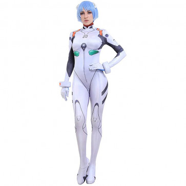 Rei Ayanami Evangelion 2.0 Cosplay Costume