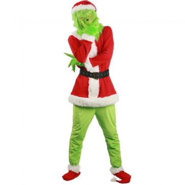 Santa Grinch Complete Costume