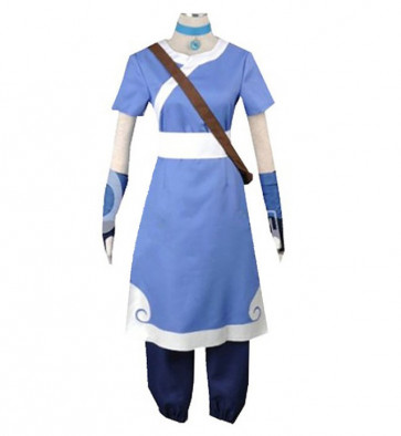 Avatar The Last Airbender Katara Blue Cosplay Costume