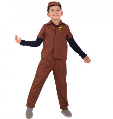 UPS Delivery Guy Boys Costume