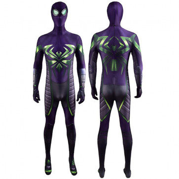 Spider-Man Miles Morales Purple Reign Suit Costume