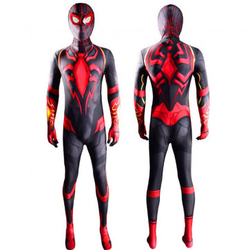 Spider-Man: Miles Morales Strike Suit Kamen Rider Cosplay Costume