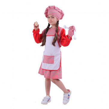 Girls Baker Costume