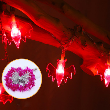 Bat LED Lights Halloween Decoration 1.5M