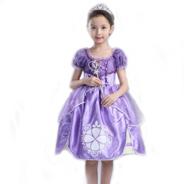 Sofia the First Deluxe Costume Dress For Girls