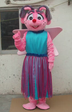 Giant Abby Cadabby Mascot Costume