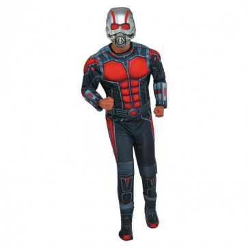 Men's Deluxe Muscle Ant-Man Costume And Mask