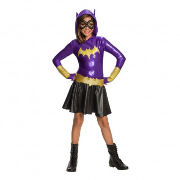 Batgirl Costume - Girls Hoodie Dress Superhero Batgirl Cosplay