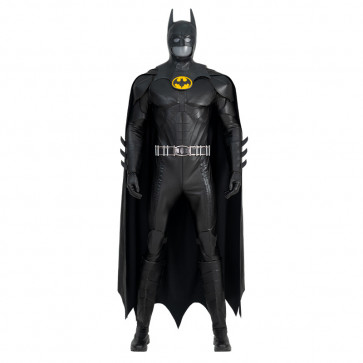 The Flash Movie 2023 Batman Michael Keaton Costume - Deluxe Batman Michael Keaton Cosplay With Mask 