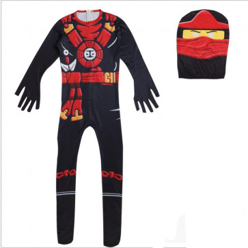Kai From Ninjago Day of the Departed Lycra Cosplay Costume