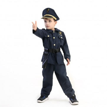 Police Costume - Boys Policeman Cosplay