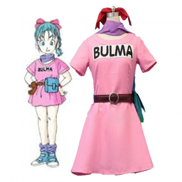 Bulma Dragon Ball Cosplay Costume