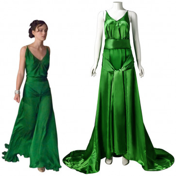 Atonement Cecilia Tallis Costume - Green Dress Cecilia Tallis Cosplay