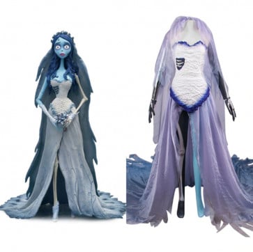 Emily The Corpse Bride Deluxe Cosplay Costume