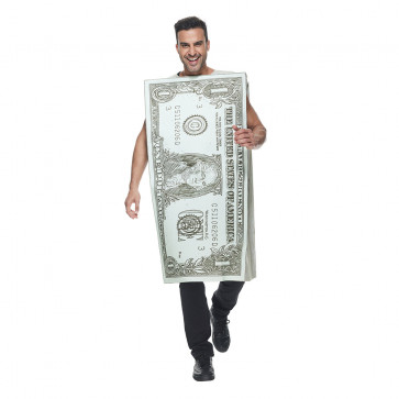 Money Dollar Bill Costume - Funny Dollar Bill Cosplay