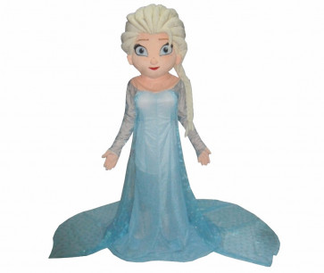 Giant Elsa Frozen Mascot Costume