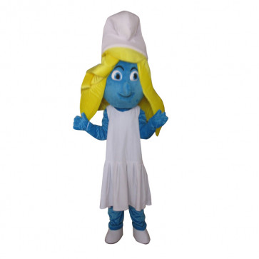 Giant Smurfette Mascot Costume