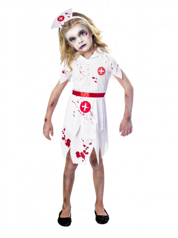 Silent Hill Bloody Nurse Costume - Girls Bloody Nurse Cosplay