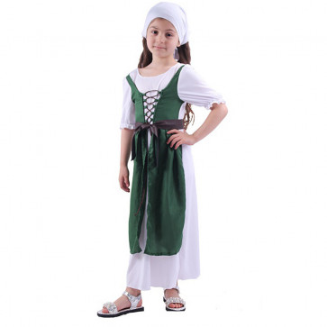 Irish Costume - Girls Traditional Irish Dress Cosplay