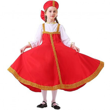 Russian Costume - Girls Sarafan Russian Cosplay