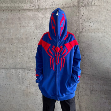 Spider Man Across The Spider Verse Spider Man 2099 Costume - Hoodie Spider Man 2099 Cosplay
