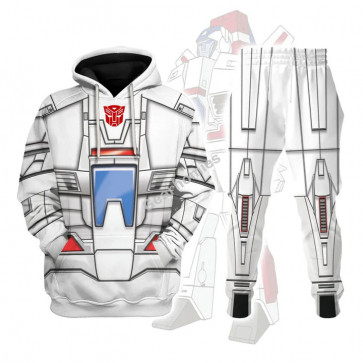 Transformers Skyfire Robot Costume - Hoodie Sweatpants Skyfire Robot Cosplay