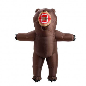 Brown Bear Inflatable Costume