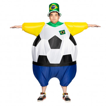 Brazil Football Club Inflatable Costume