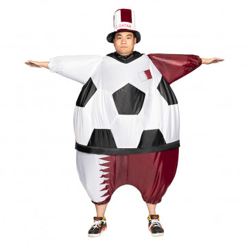 Qatar Football Club Inflatable Costume