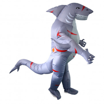 Shark Man Inflatable Costume