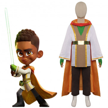 Star Wars Young Jedi Adventures Kai Brightstar Costume - Kai Brightstar Cosplay