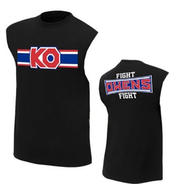 WWE Kevin Owens Costume - Black Tank Top Fight Kevin Owens Cosplay